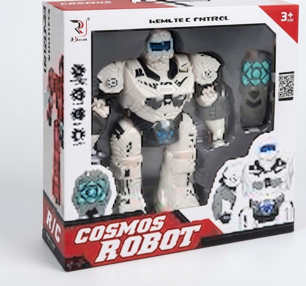 best rechargeable RC Cosmos robot toy for kids pakistan, buy interactive remote control robot online wholesale price, rechargeable robot toy for children birthday gift