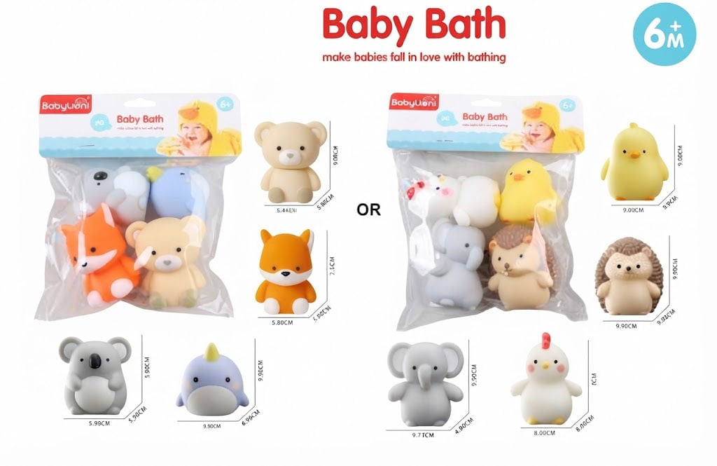 Gentle Touch Silicone Baby Toy – Soft Flexible Teething & Sensory Play Set