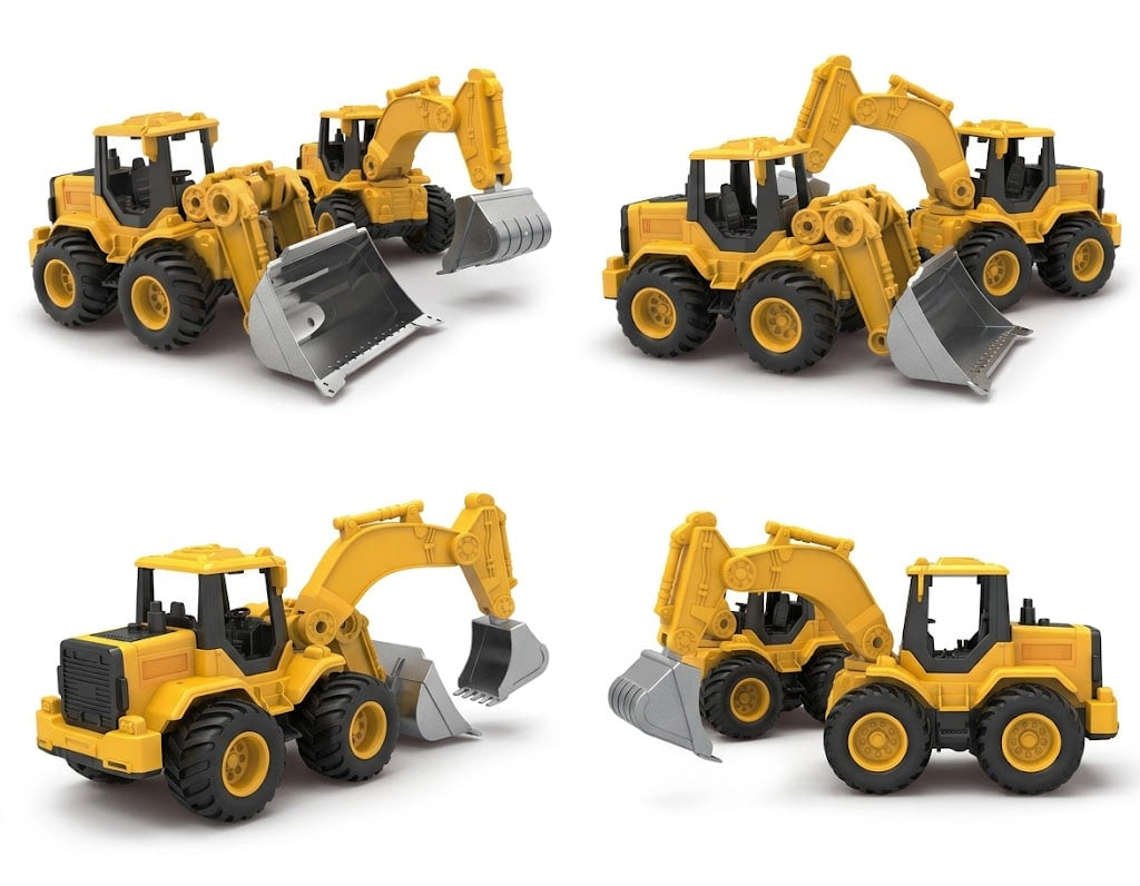 Mini Truck Toy Set – 6 Pcs | Fun Vehicle Toys for Kids