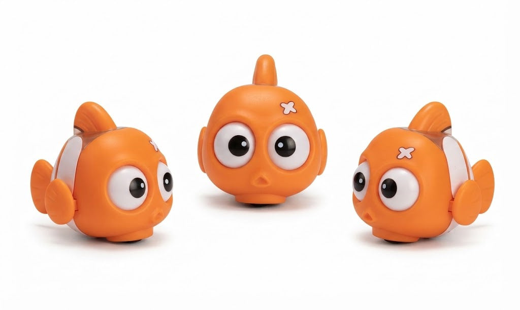 best moving clown fish toy price in pakistan, interactive sea creature toy for toddlers, battery powered toy fish with motion