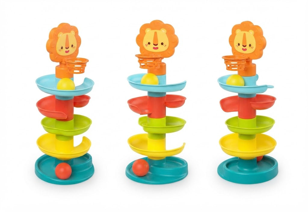 best Huanger Baby Roll Ball activity toy price in pakistan, rolling rattle activity ball for crawling toddlers, buy non toxic baby activity ball online