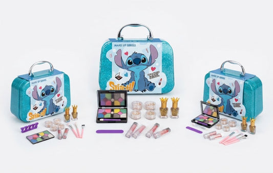 Portable Kids Makeup Bag & Washable Cosmetic Vanity Playset