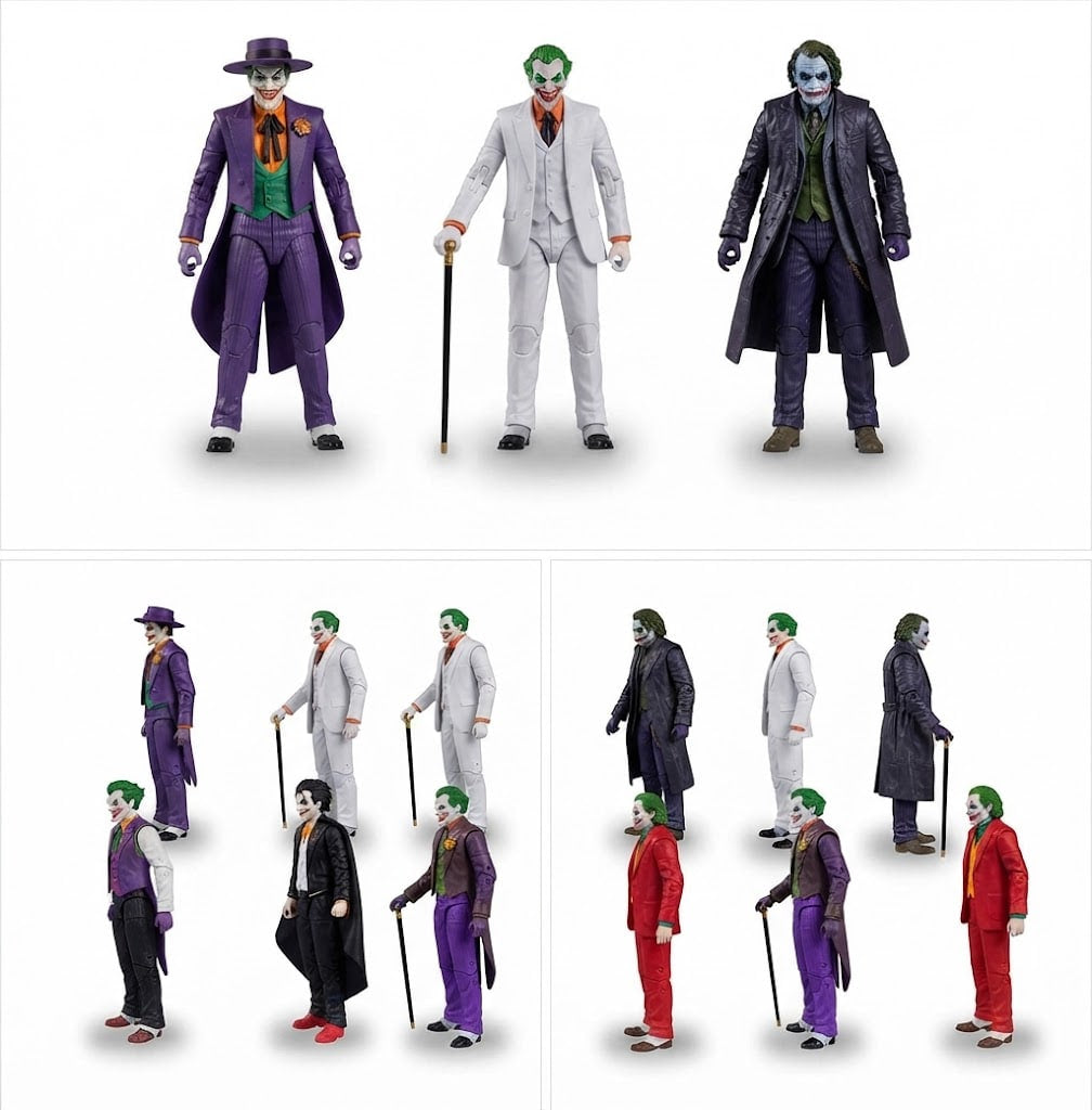Villain Character Action Figure – Collectible Display Statue (6 Assorted Designs)