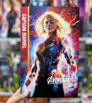 Captain Marvel Action Figure – Collectible Superhero Character Statue