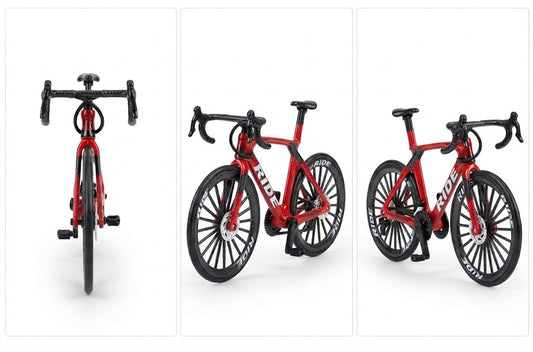 Precision Scale Alloy Bicycle Model – Mini Diecast Racing Bike Collectible