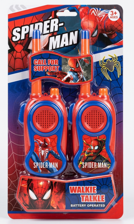 Spider-Man Walkie Talkie 2-Piece Toy Set for Kids